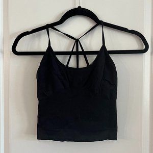 Black Alala Sports Work Out Bra Size Small